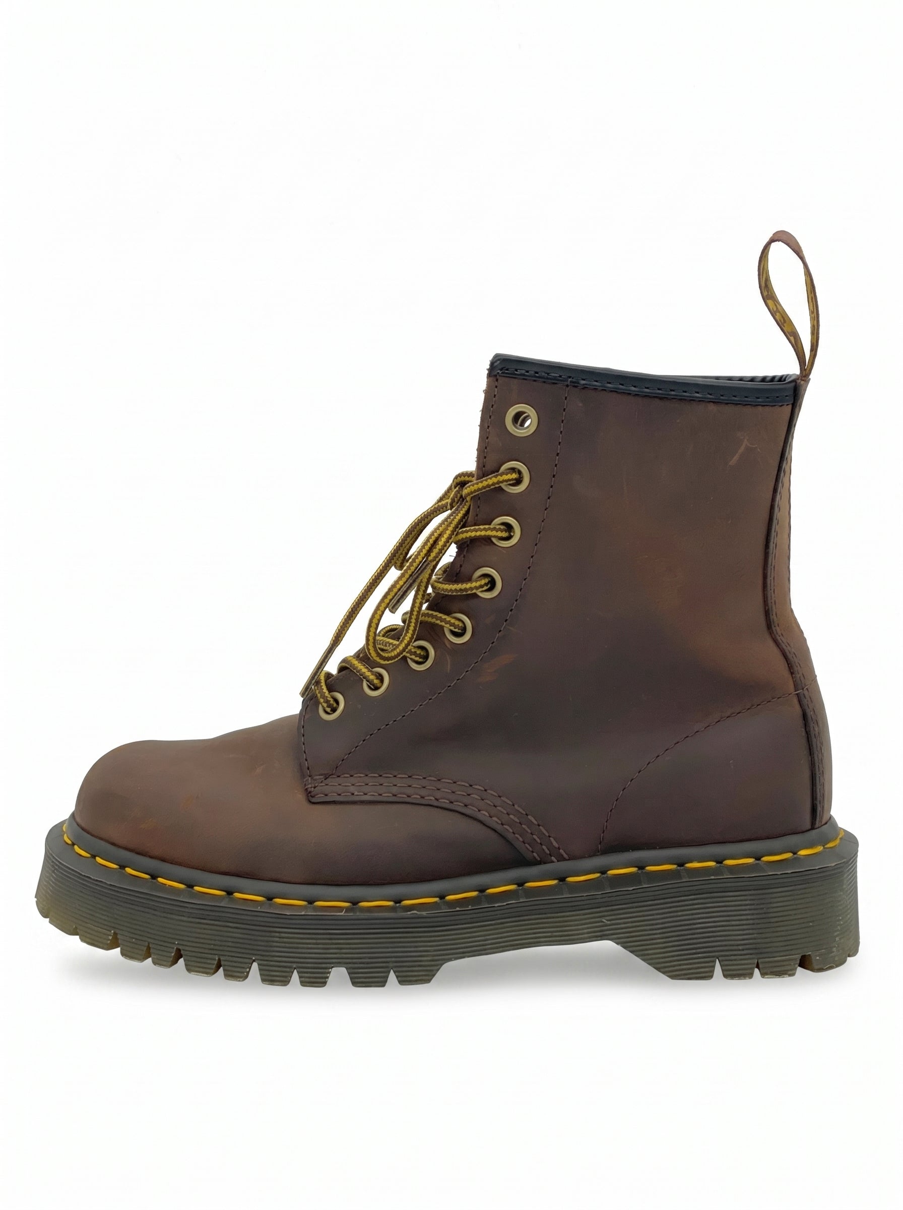Dr. Martens 1460 crazy horse Combat Stiefel EU 38 Braun