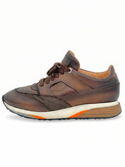 Santoni Enlight Low Top Sneaker EU 41.5 Braun