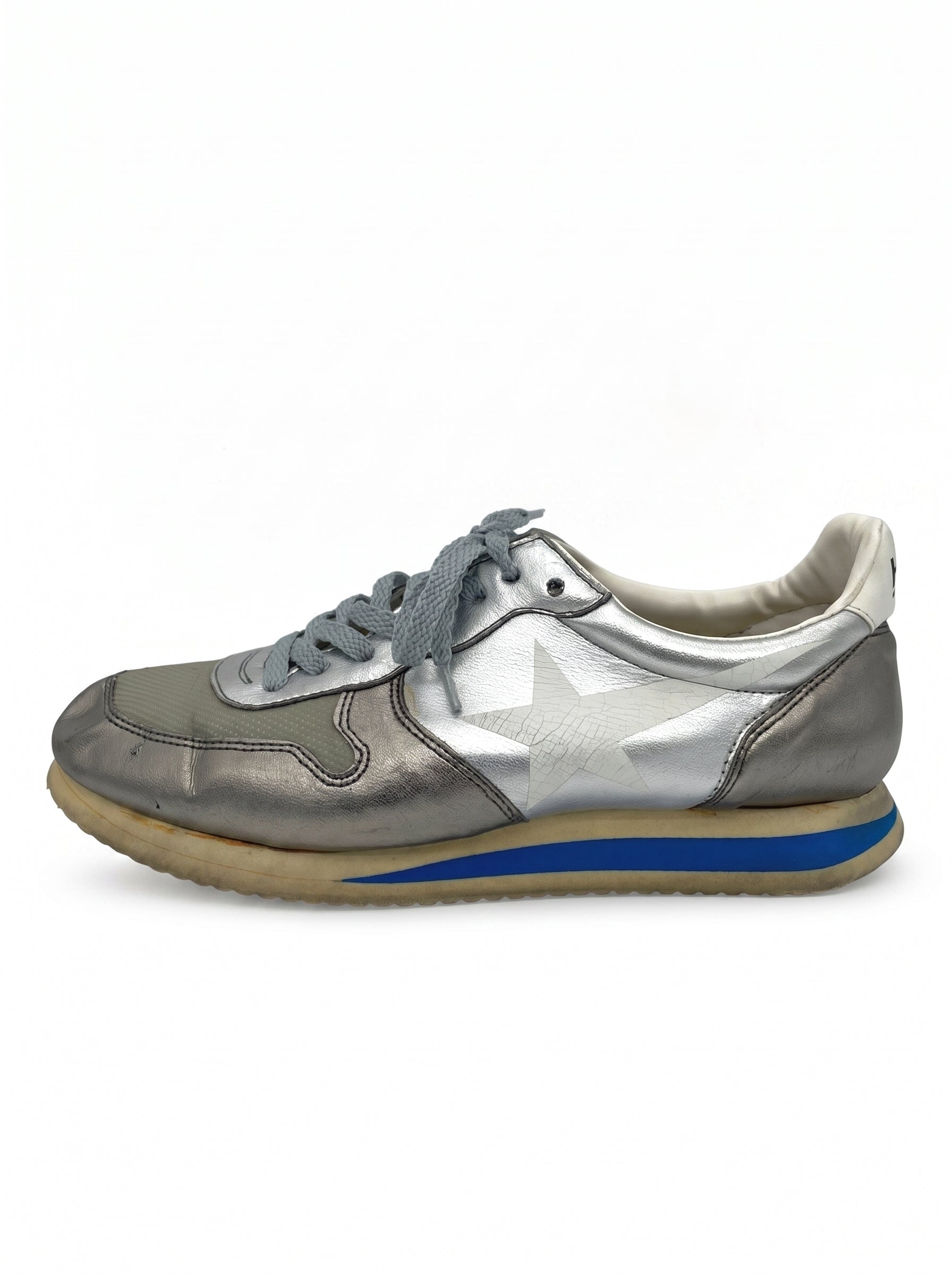 Golden Goose Haus Low Top Sneaker EU 37 Metallic