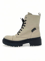 Pollini Heritage Combat Stiefel EU 39 Beige