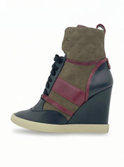 Chloé Wedge Kasia Platform Sneaker EU 40 Mehrfarbig