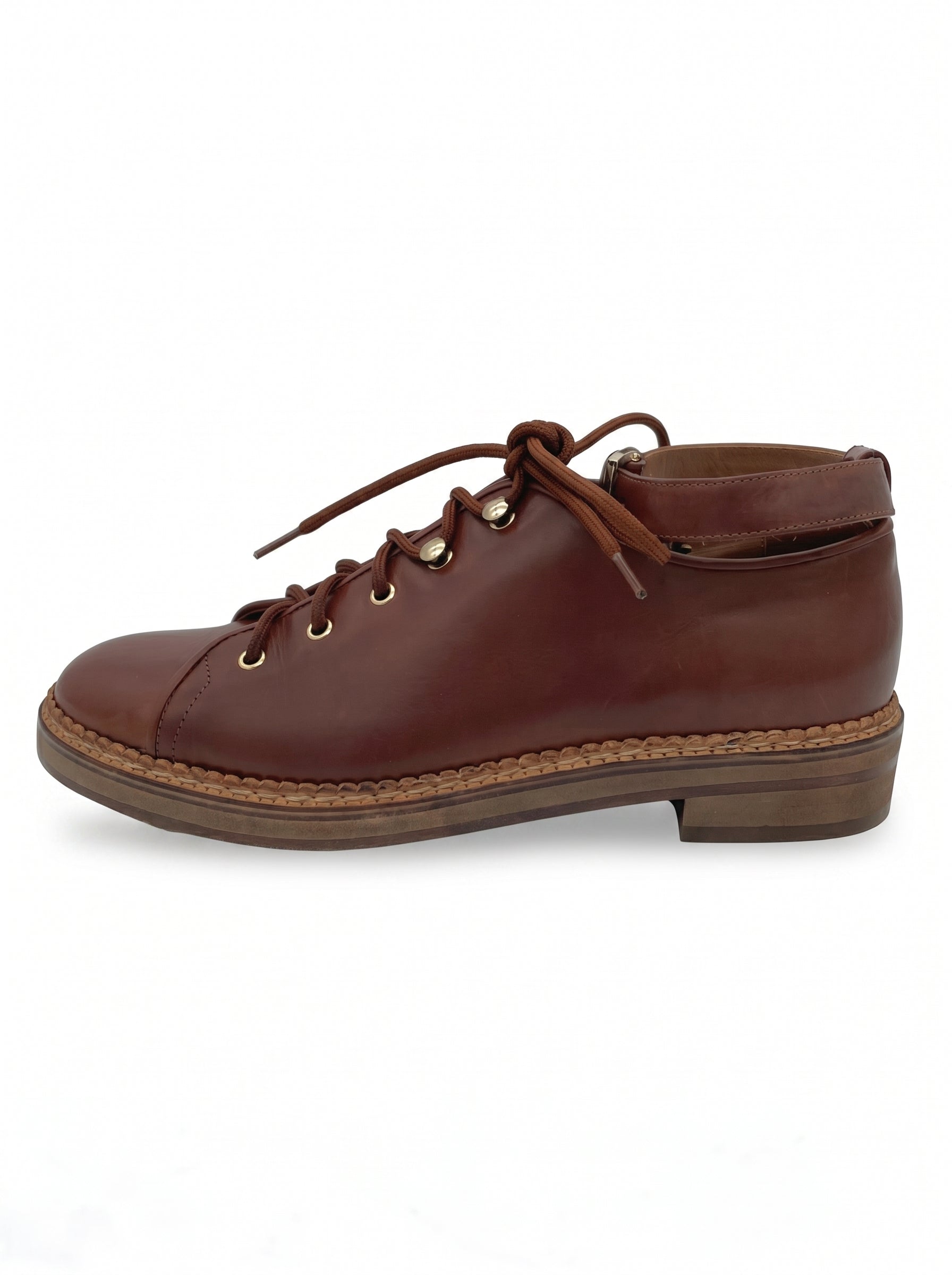 Max Mara Hayle Lace-up Oxford EU 36 Braun