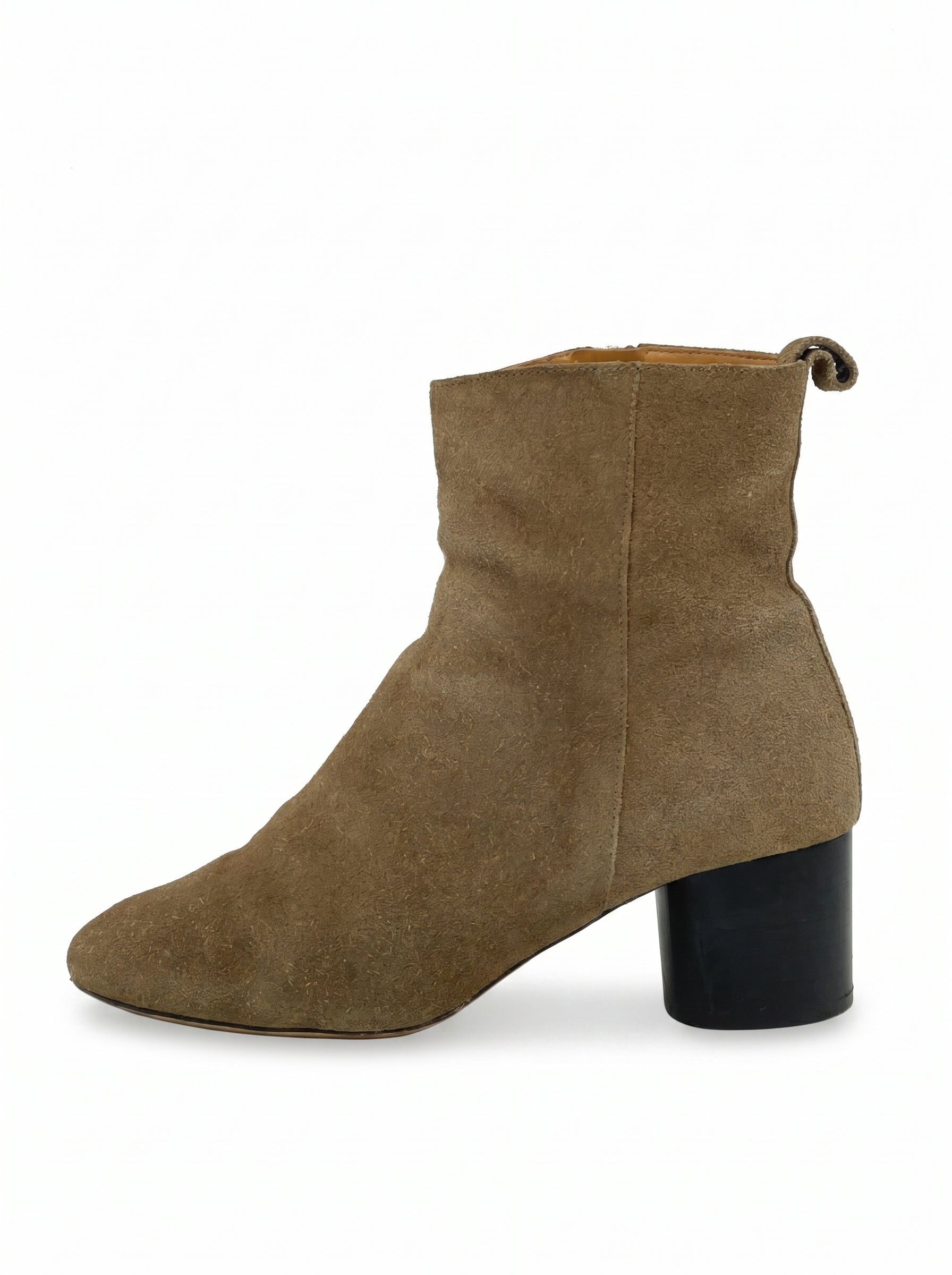 Isabel Marant  Deyissa Suede Ankle Boot EU 36 Beige