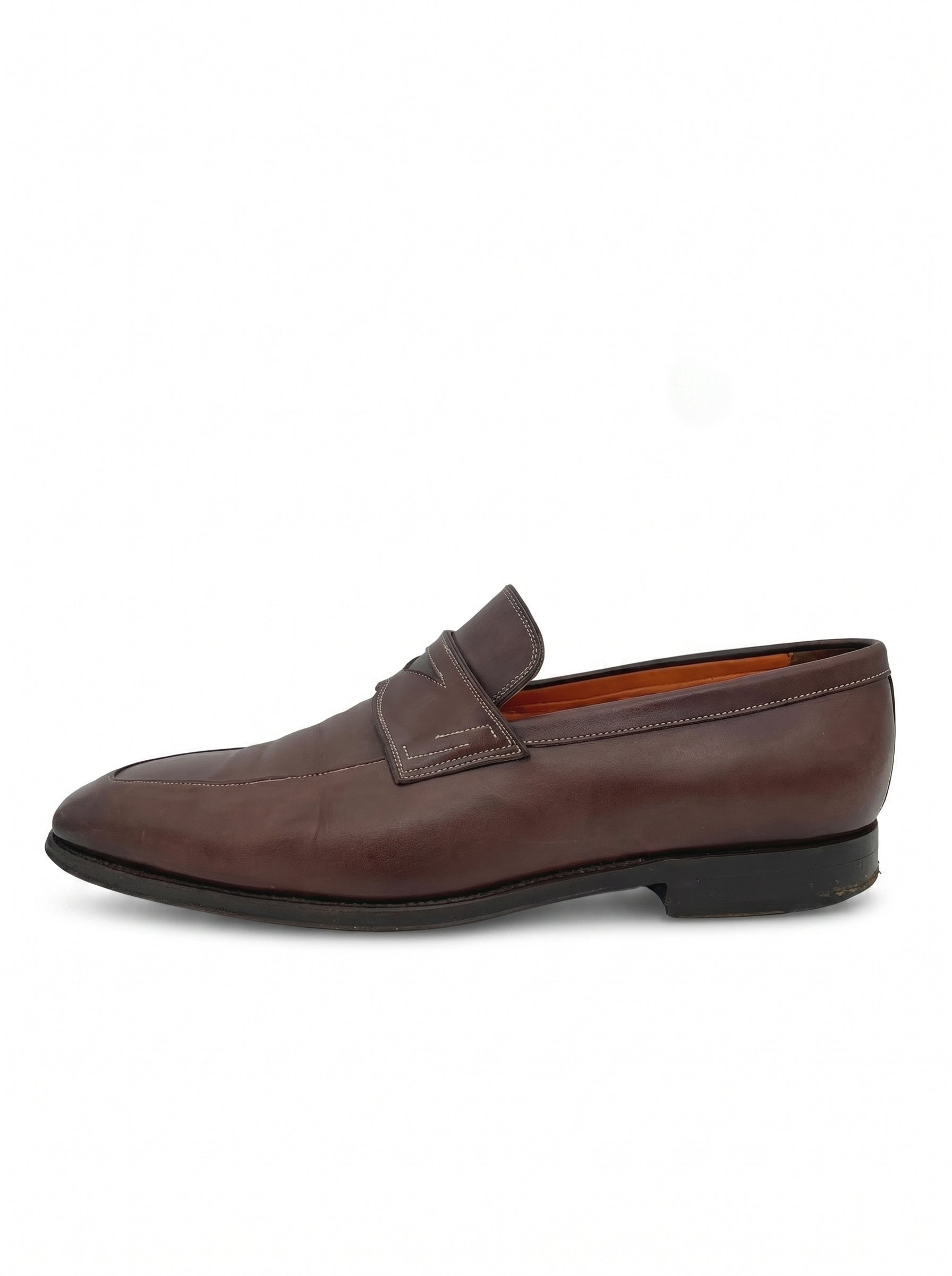 Santoni Carlos Penny Loafer Loafer EU 43.5 Braun