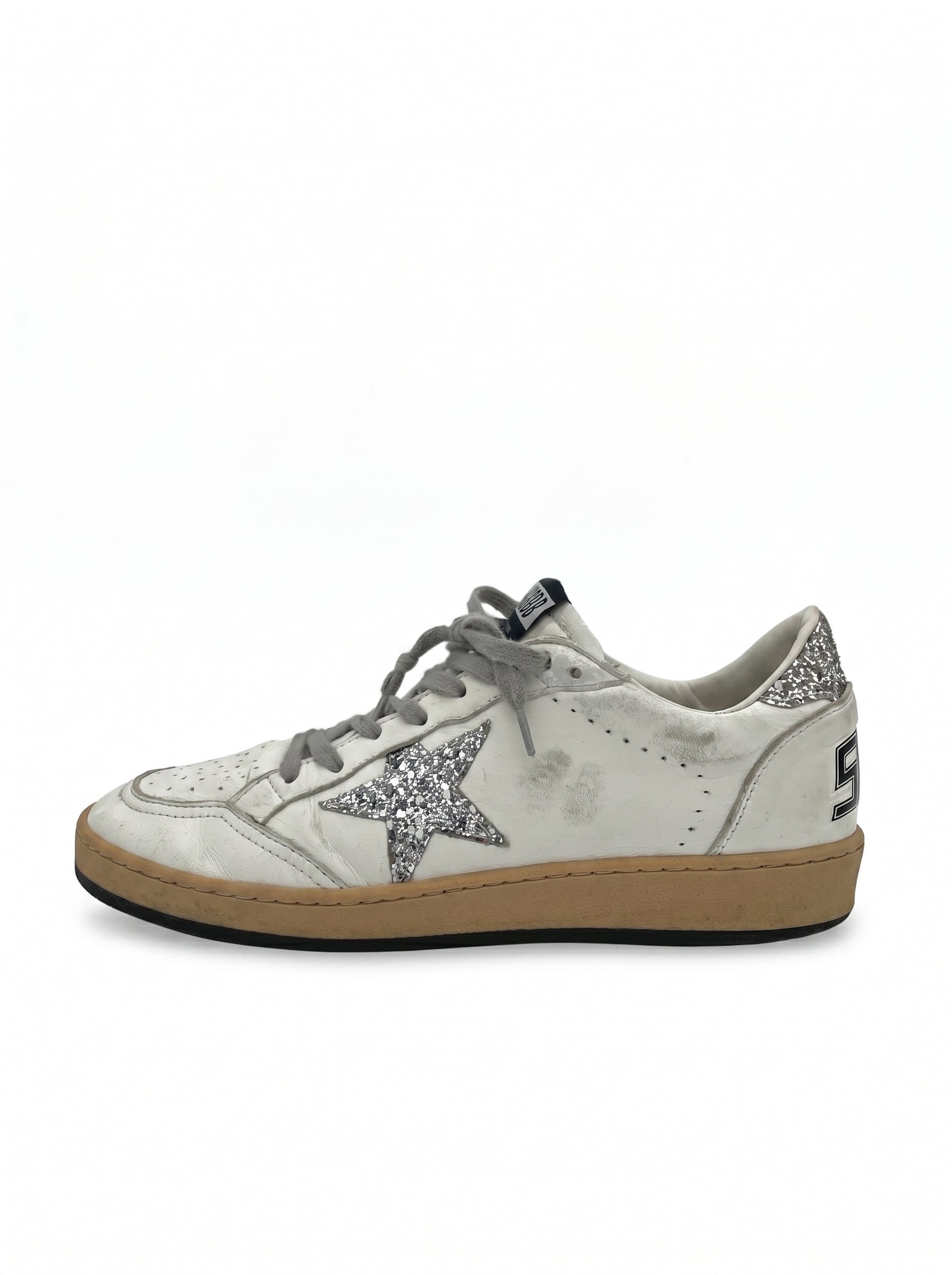 Golden Goose Ball Star Low Top Sneaker EU 40 Weiß