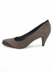 Jil Sander Suede Pump EU 39 Braun