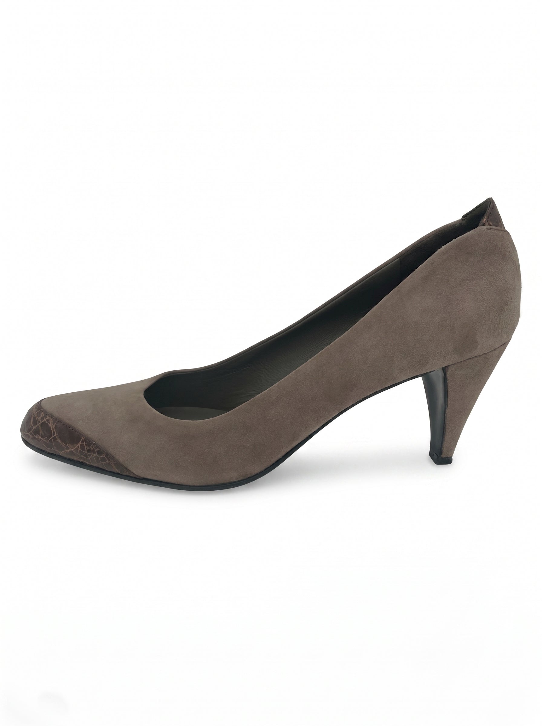 Jil Sander Suede Pump EU 39 Braun