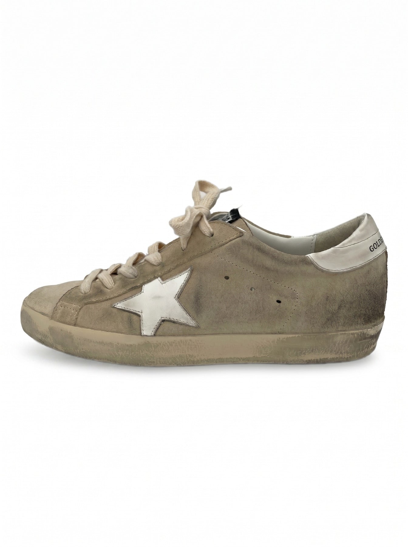 Golden Goose Super-Star Low Top Sneaker EU 39 Beige