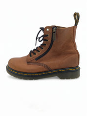 Dr. Martens Pascal w/Zip Combat Stiefel EU 39 Braun