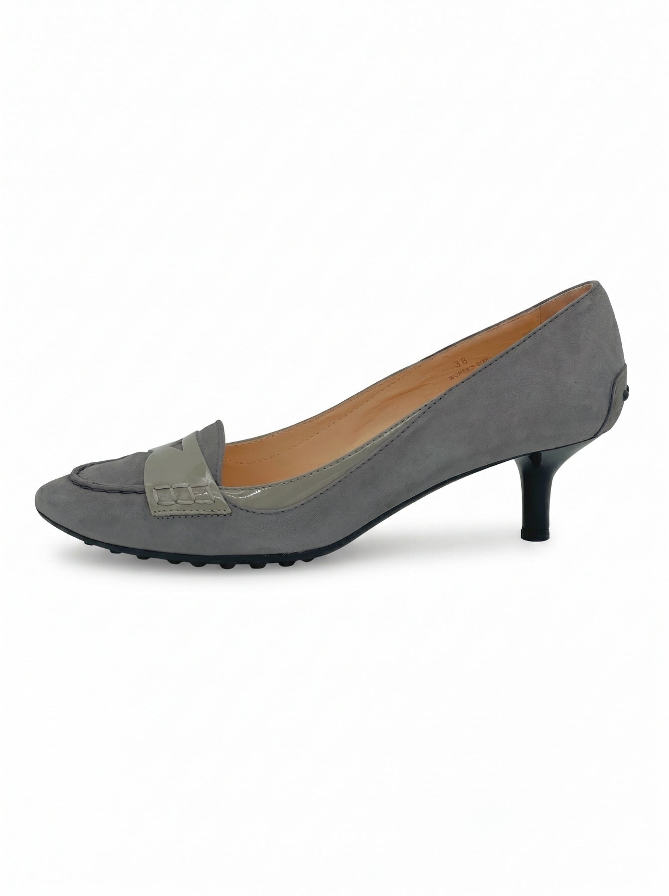Tod's Gommini Pump EU 38 Grau