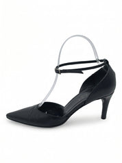 Gucci D'Orsay Ankle Strap Pump EU 36.5 Schwarz