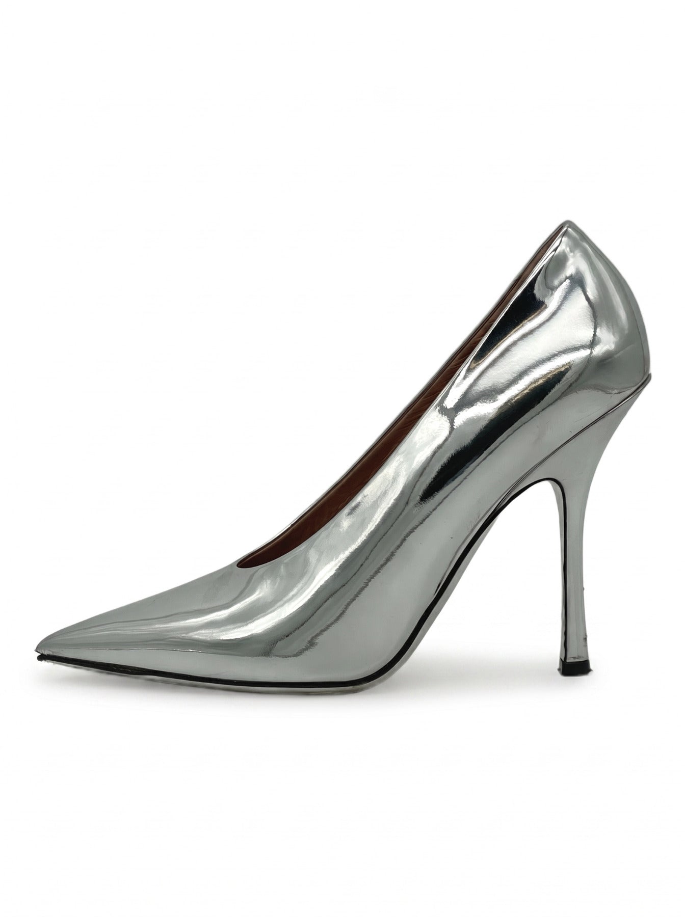 Valentino Garavani Nite-Out mirrored Pump EU 40 Metallic