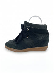 Isabel Marant Etoile Bobby High Top Sneaker EU 37 Schwarz