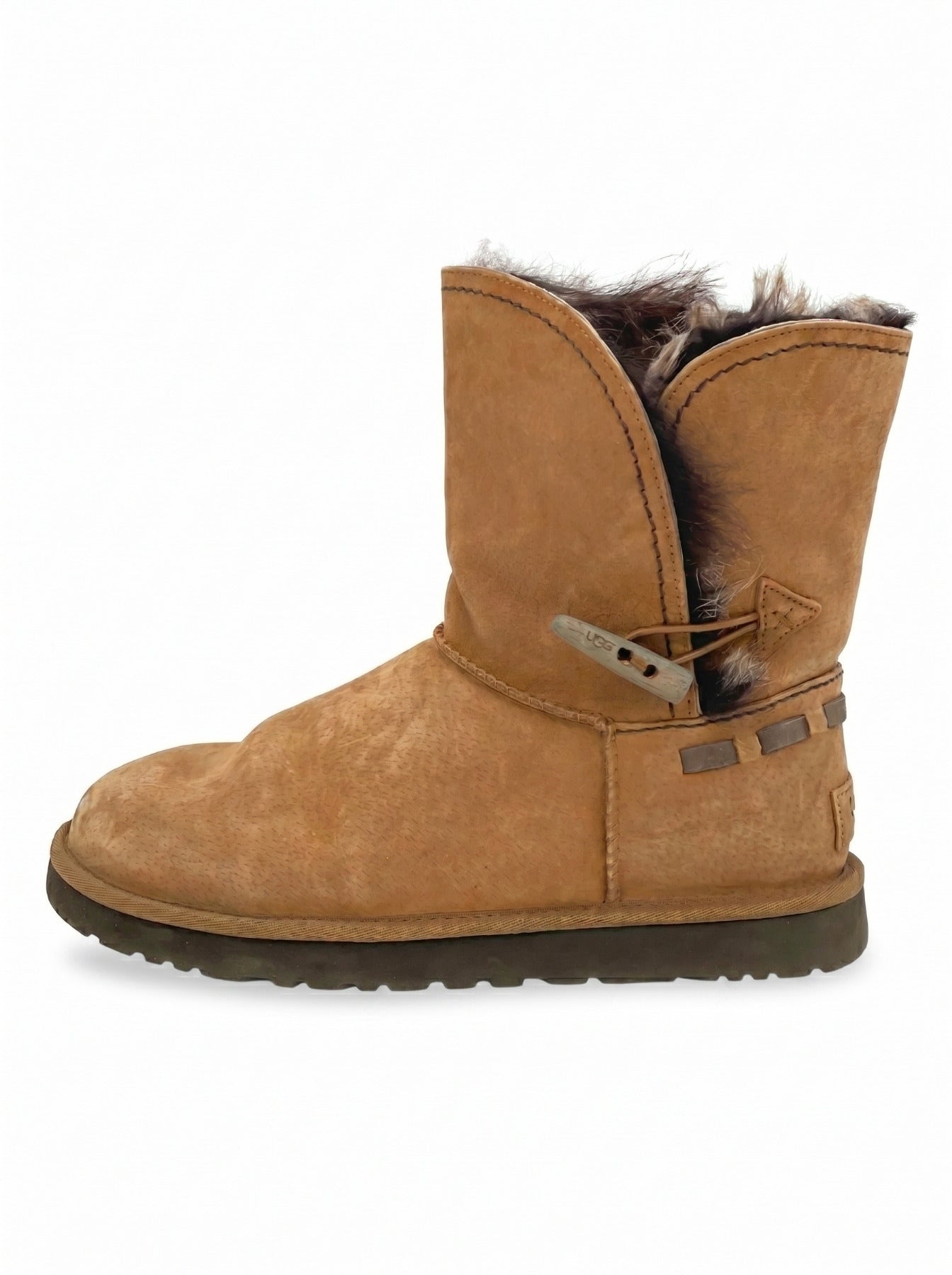 UGG Bailey Button Triplet Ankle Boot EU 41 Braun