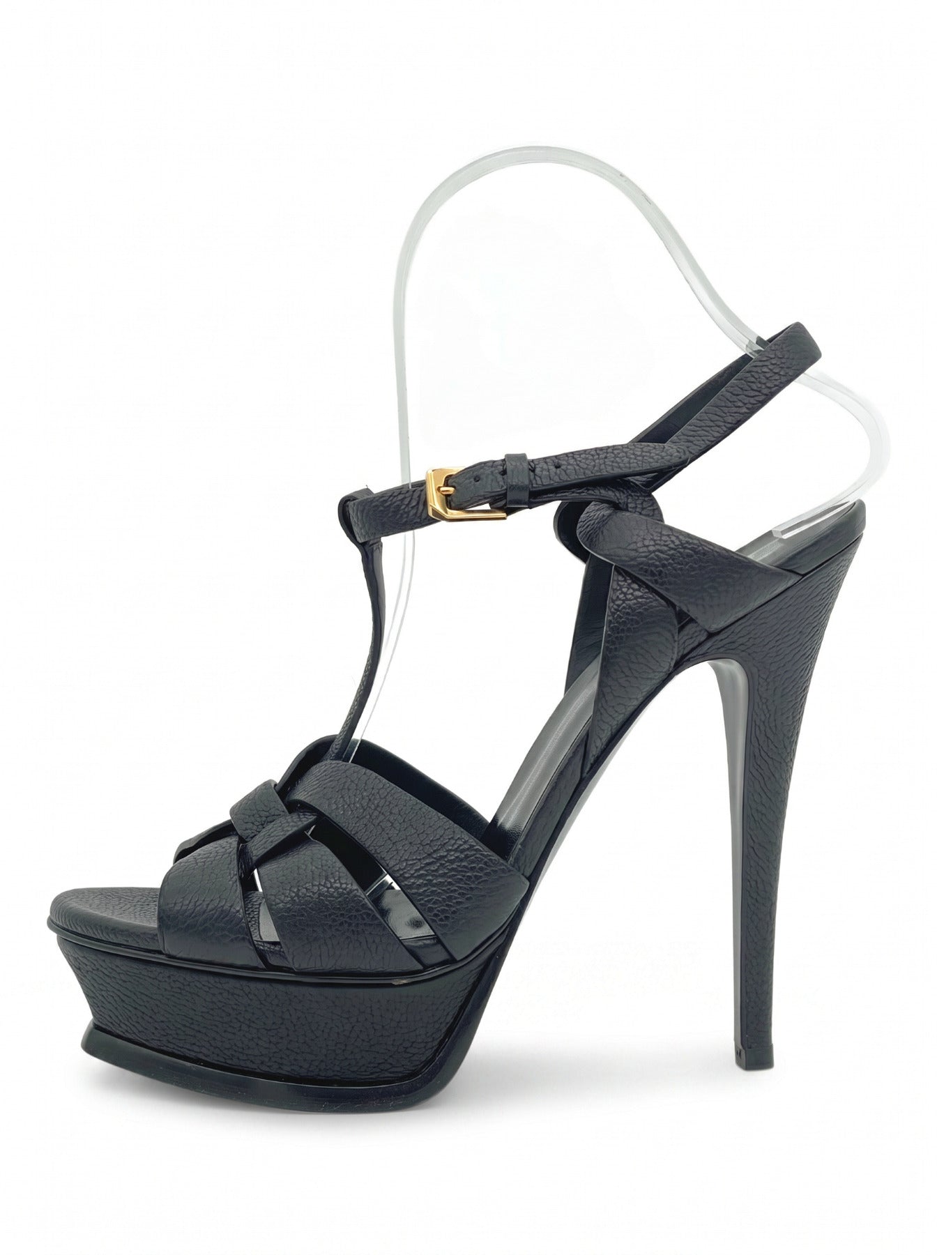 Saint Laurent / YSL Tribute Sandale mit Absatz EU 37.5 Schwarz