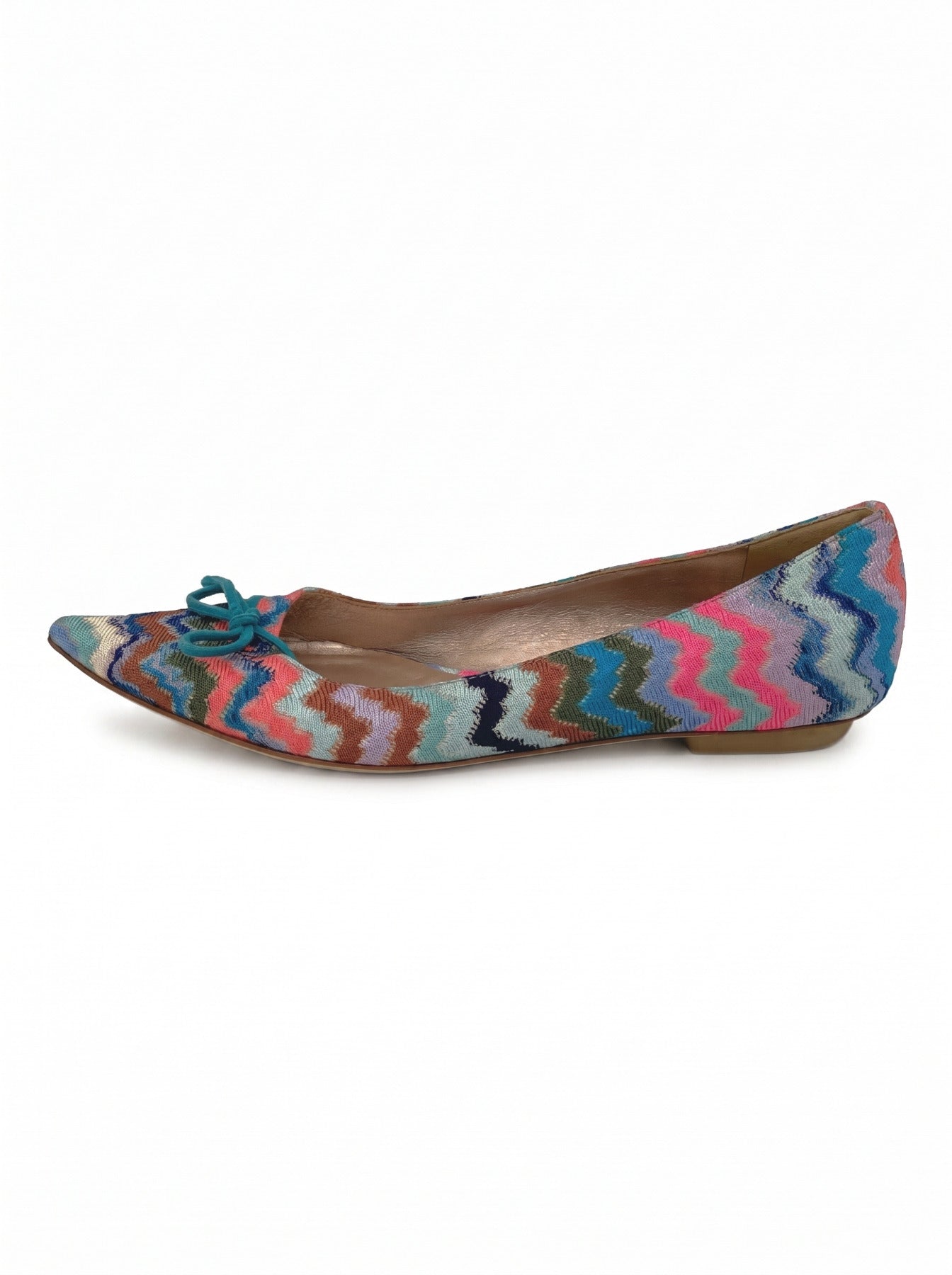 Missoni Chevron Ballerina EU 39 Mehrfarbig