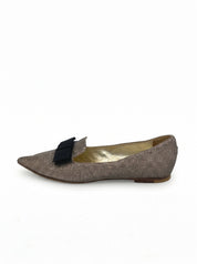 Jimmy Choo Gala Ballerina EU 35 Metallic