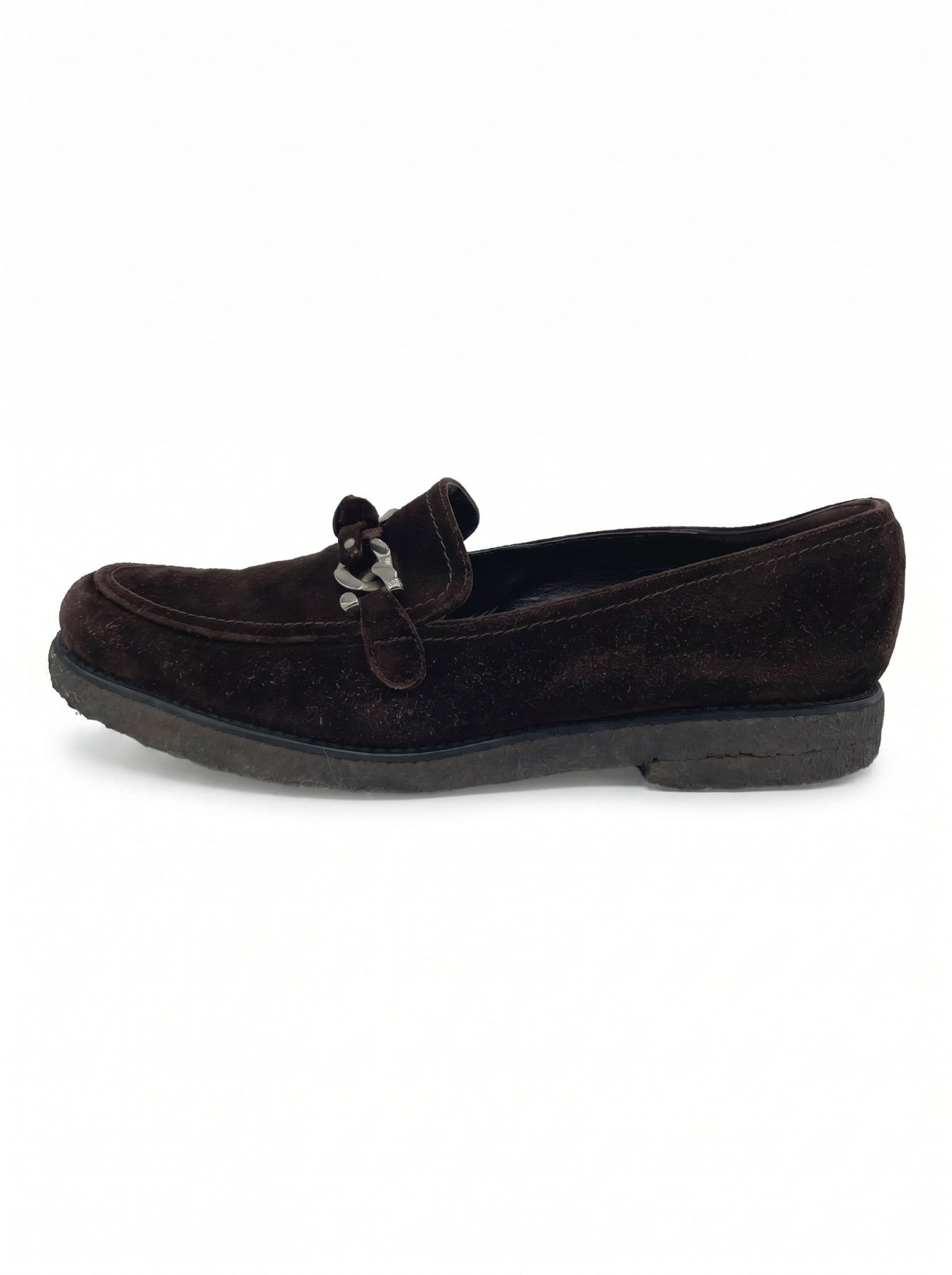 Stuart Weitzman Suede Loafer EU 39 Braun