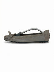 Tod's Gommini Ballerina EU 36.5 Metallic