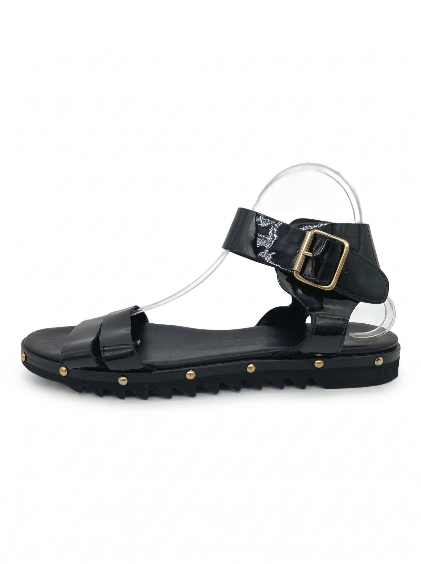 AGL Ankle Wrap Flache Sandale EU 41 Schwarz