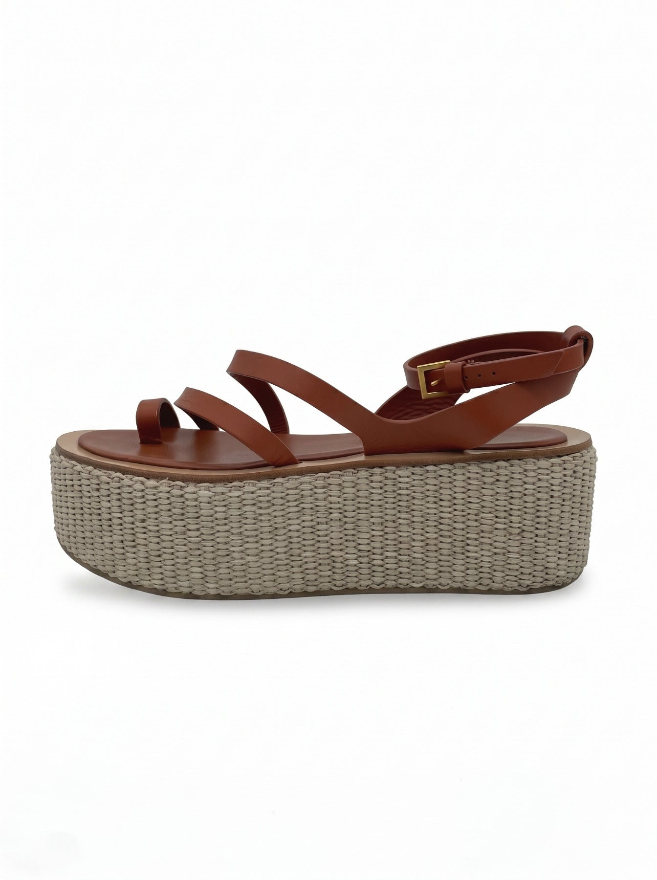 Max Mara Biarritz  Riemchensandale EU 40 Braun