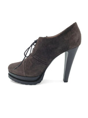 Giorgio Armani Laced High Heel Pump EU 38.5 Braun