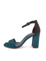 Santoni Rose Collection Sandale mit Absatz EU 37.5 Blau