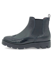 Santoni Brogue Chelsea EU 37 Schwarz