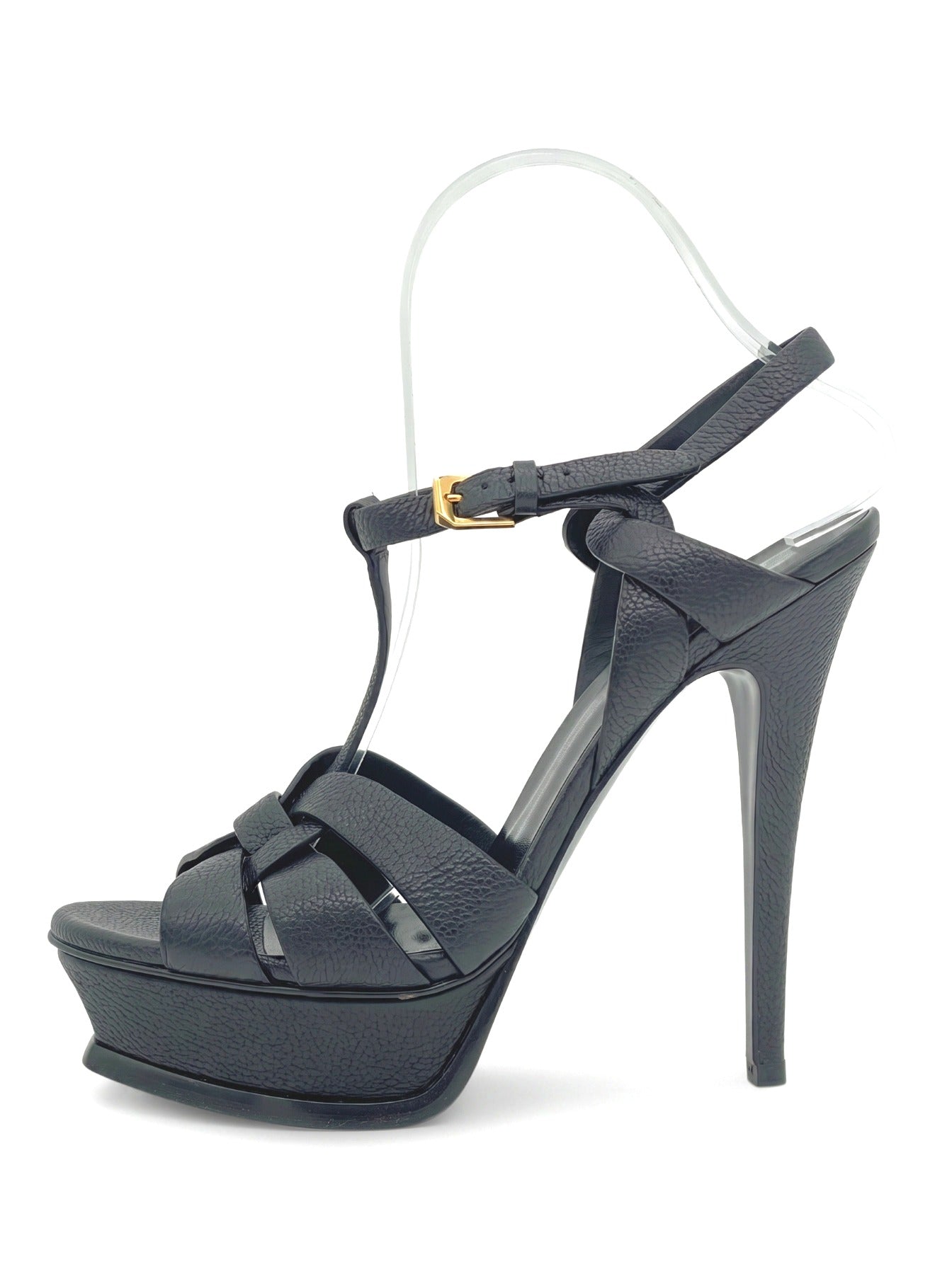 Saint Laurent / YSL Tribute Sandale mit Absatz EU 37.5 Schwarz