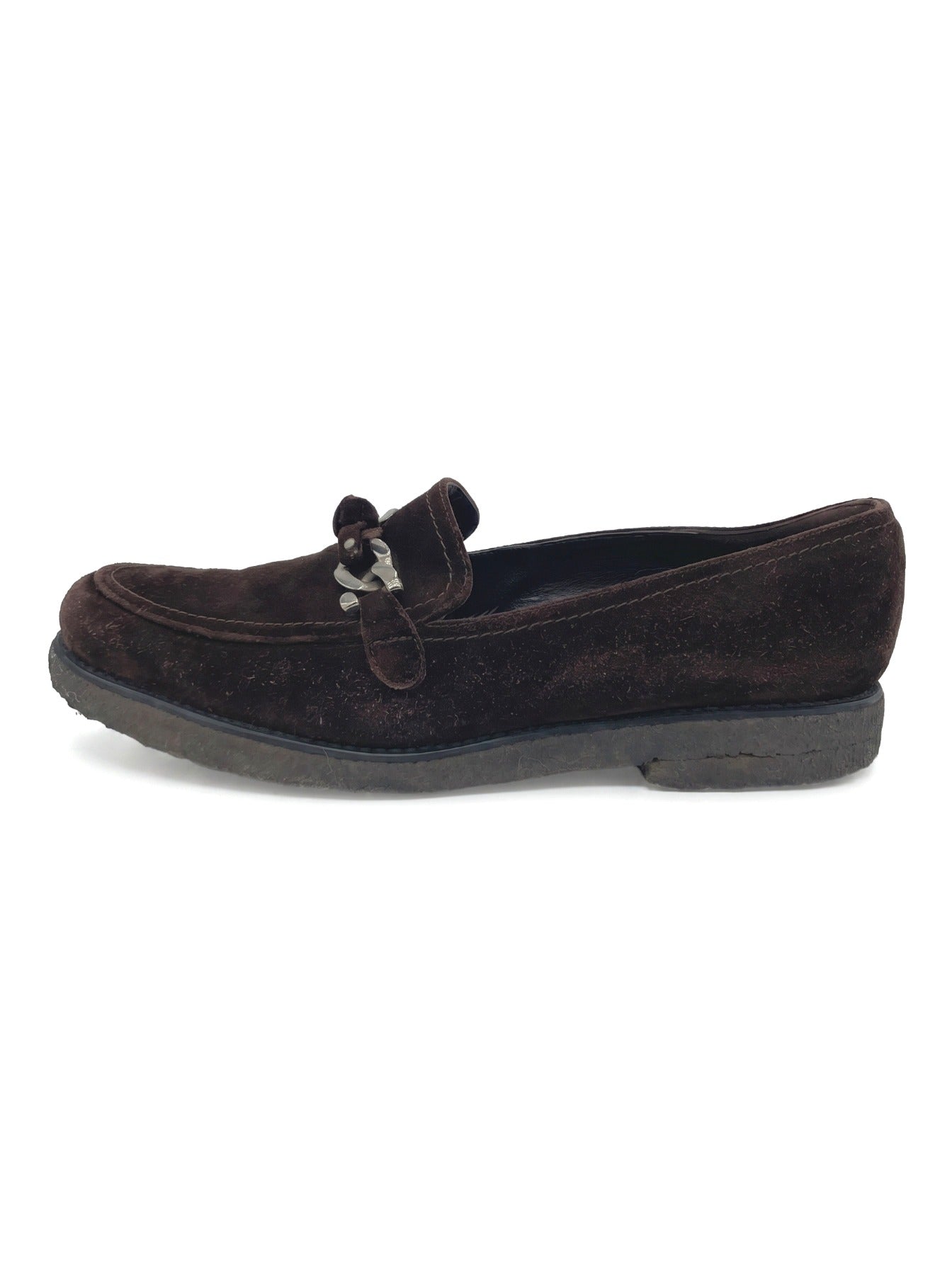 Stuart Weitzman Suede Loafer EU 39 Braun