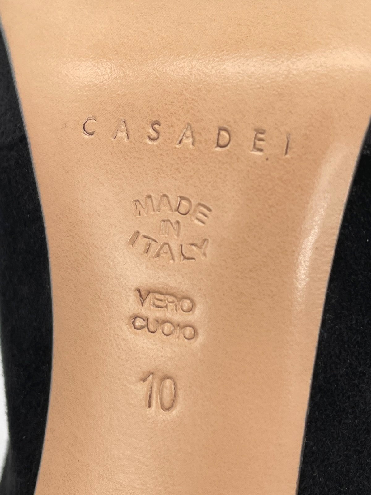 Casadei Blade  Overknee Stiefel EU 40 Schwarz