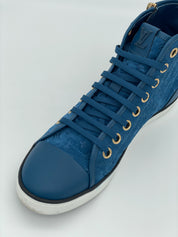 Louis Vuitton Punchy High Top Sneaker EU 38.5 Blau - Image 6