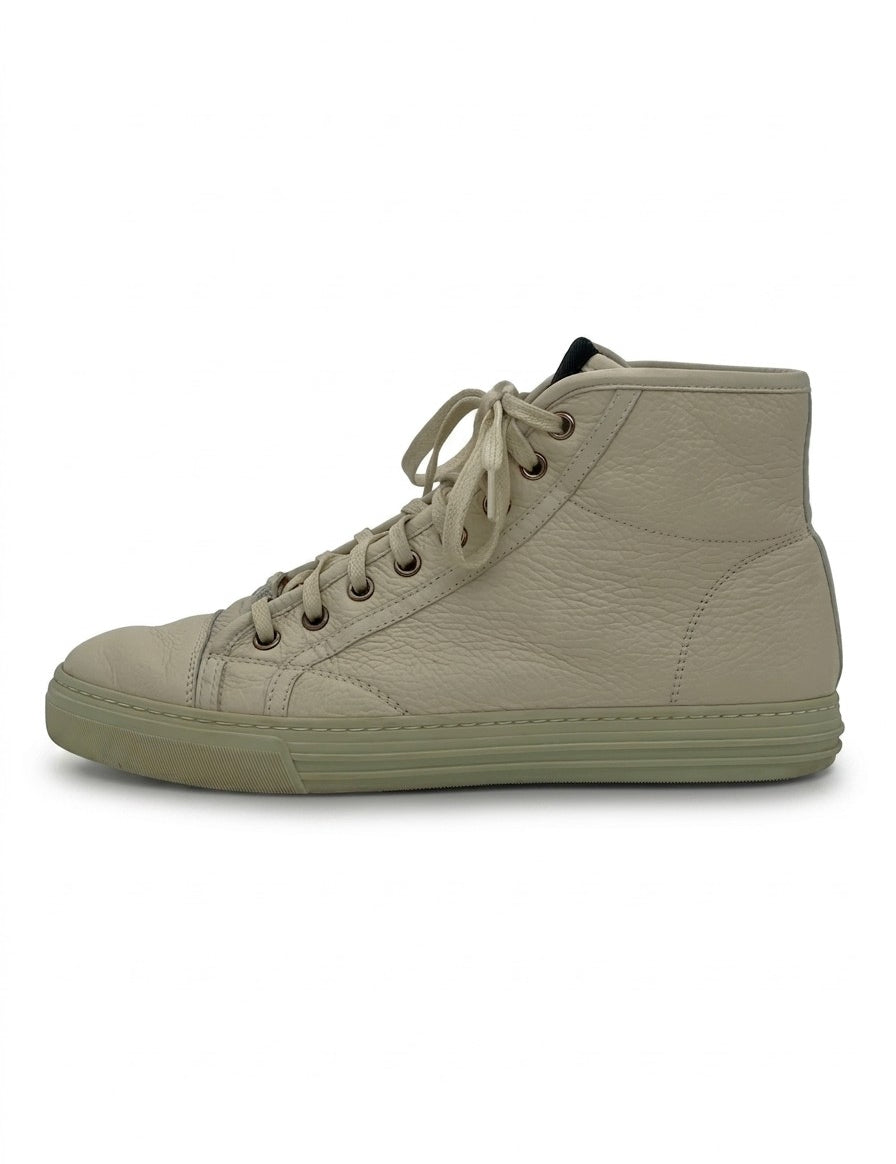 Gucci Miro Soft High Top Sneaker EU 40 Beige