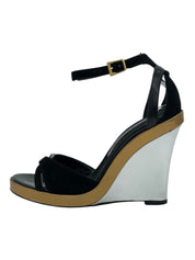 Barbara Bui Metallic Wedge Sandale mit Absatz EU 35 Metallic - Image 1